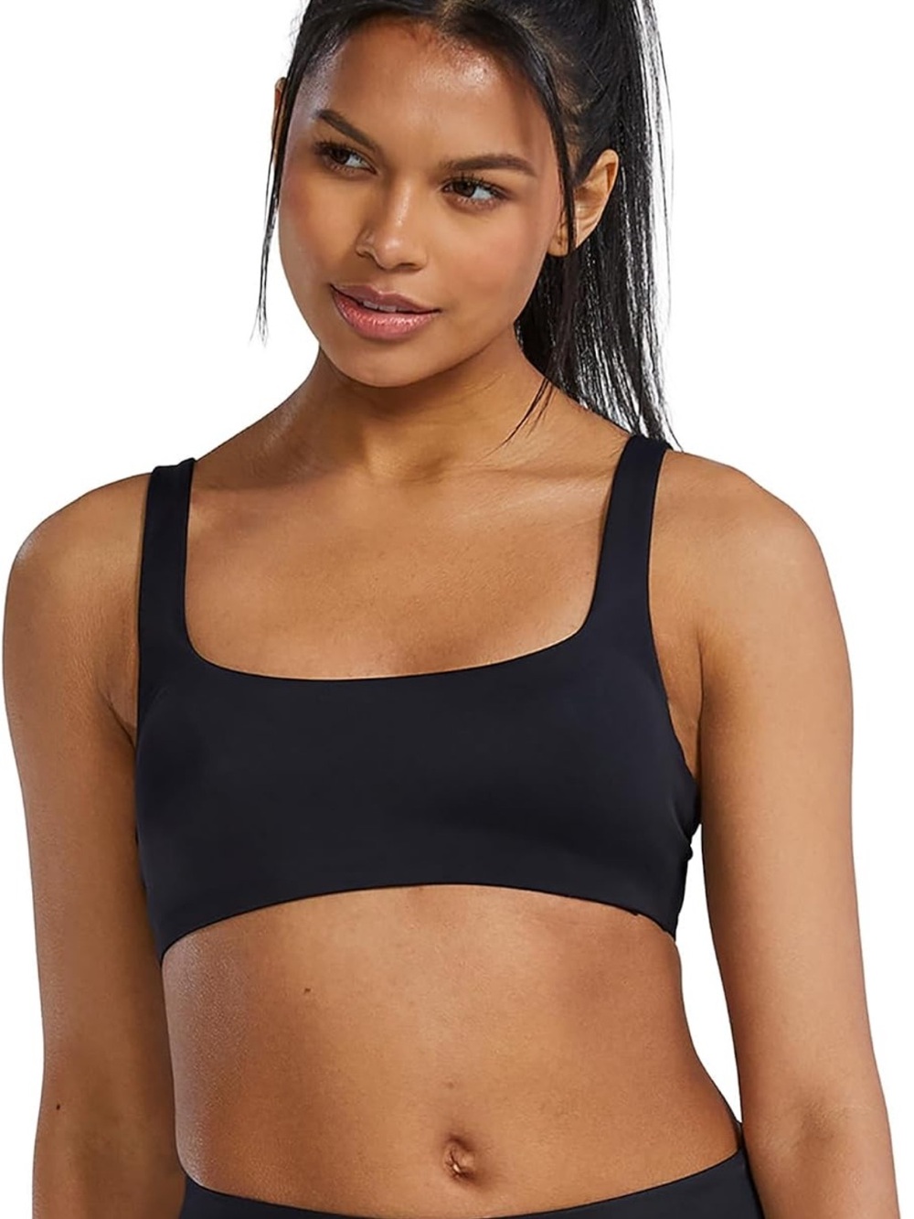 TYR Women's Nia Scoop Neck Swim Top, Black, XL 2211/bb4-1